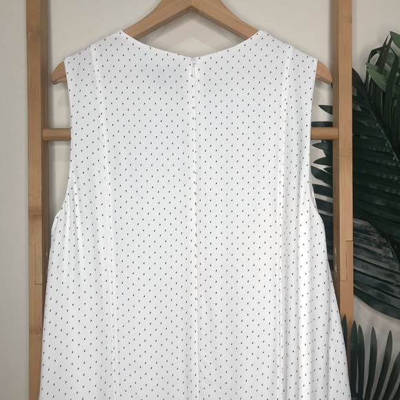 SOLD Country Road White Print Swing Dress 16 - Picture 10 of 14